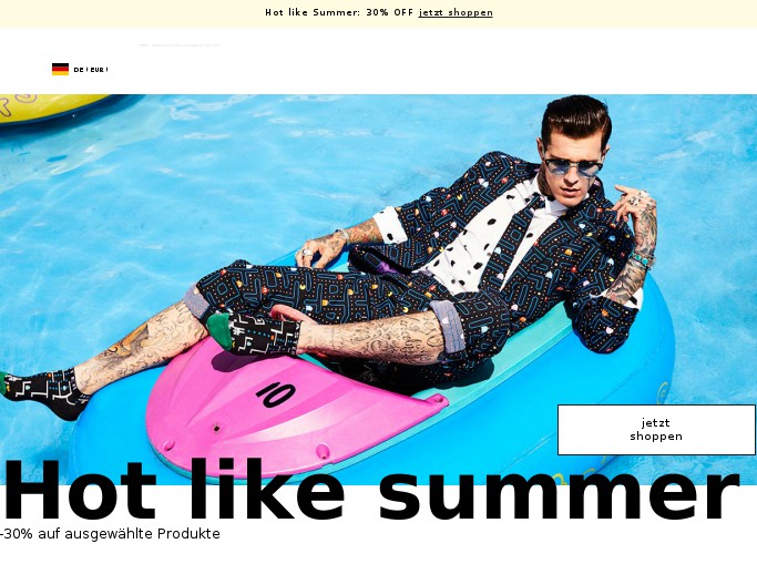 Screenshot des Shops