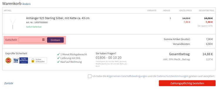 wo muss ein 1-2-3.tv Gutscheincode eingeloest werden