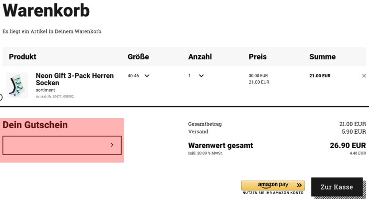 Wie ist ein Burlington Gutscheincode einzulösen?