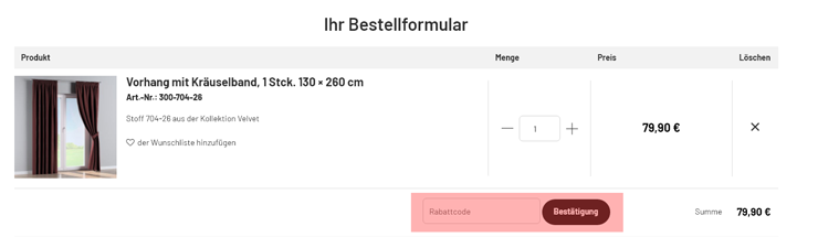 wie ist ein dekoria Gutscheincode einzulösen