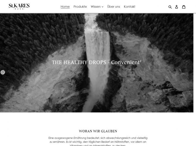 Screenshot des Shops